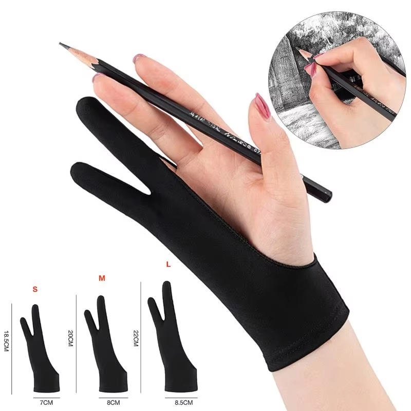 Touchscreen Glove Capacitive - Rękawice do rysowania dwoma palcami S/M/L,