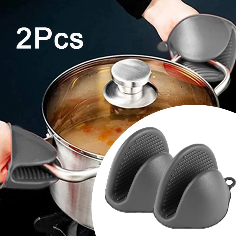 Oven Mitt Silicone - 2 szt. Mini Rękawice Kuchenne Silikonowe
