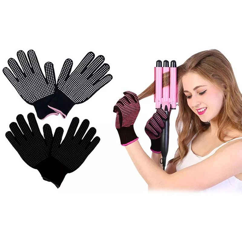 Heat Resistant Glove - 1 szt. Nowa dwustronna rękawica fryzjerska