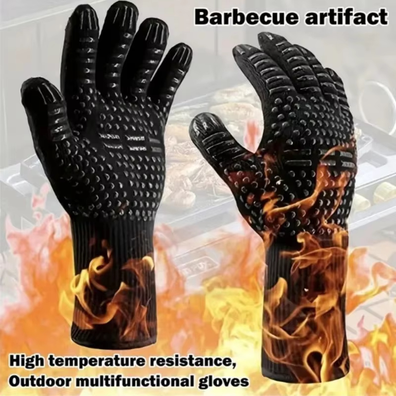 Oven Mitt Silicone - Rękawice do grilla One Piece, odporne