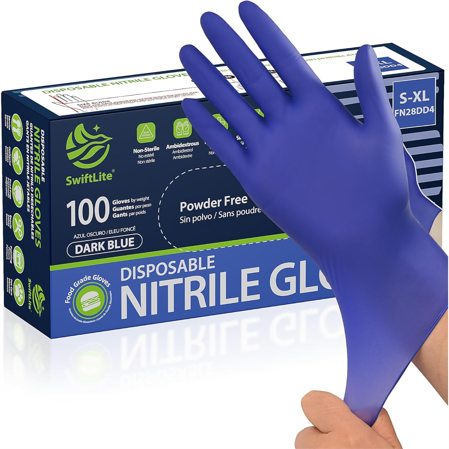 Rubber Glove Cleaning - Jednorazowe rękawice nitrylowe do gotowania i