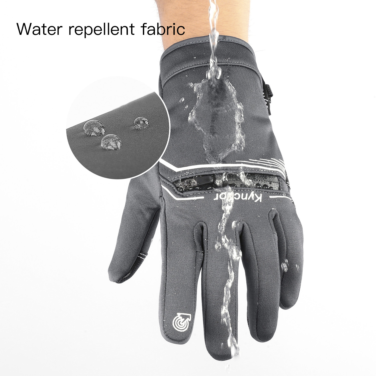 Ski Glove Waterproof - Rękawice rowerowe zimowe męskie damskie wodoodporne