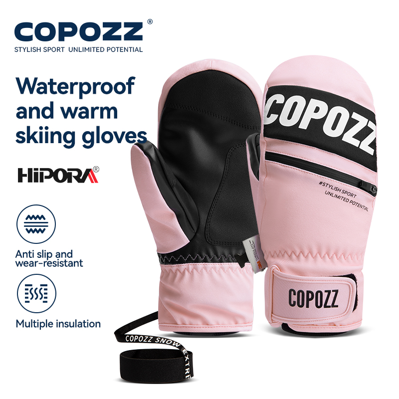 Ski Glove Waterproof - Rękawice narciarskie COPOZZ 3M Thinsulate damskie