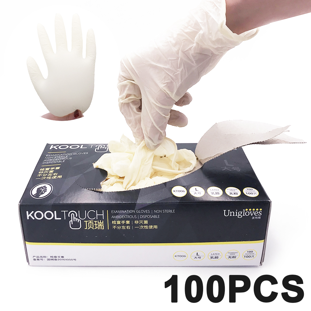 Exam Glove Nitrile - 100 sztuk nitrylowe jednorazowe rękawice z