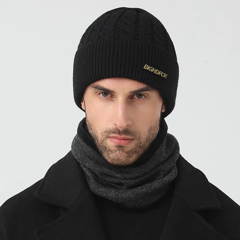 Wool Glove Lined - Czapki beanie dla mężczyzn 50% wełna