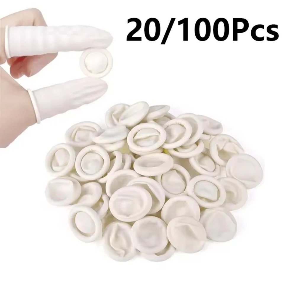 Latex Disposable Glove - 20 szt./100 szt. Jednorazowe lateksowe nakładki