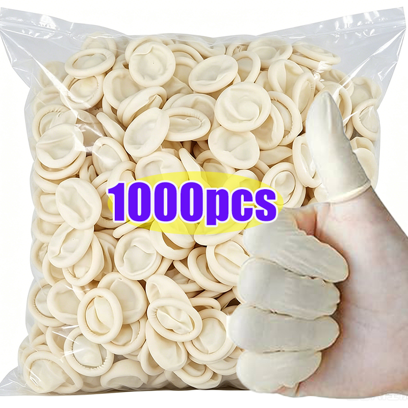 Latex Disposable Glove - 1000 szt. Białe Jednorazowe Nakładki na