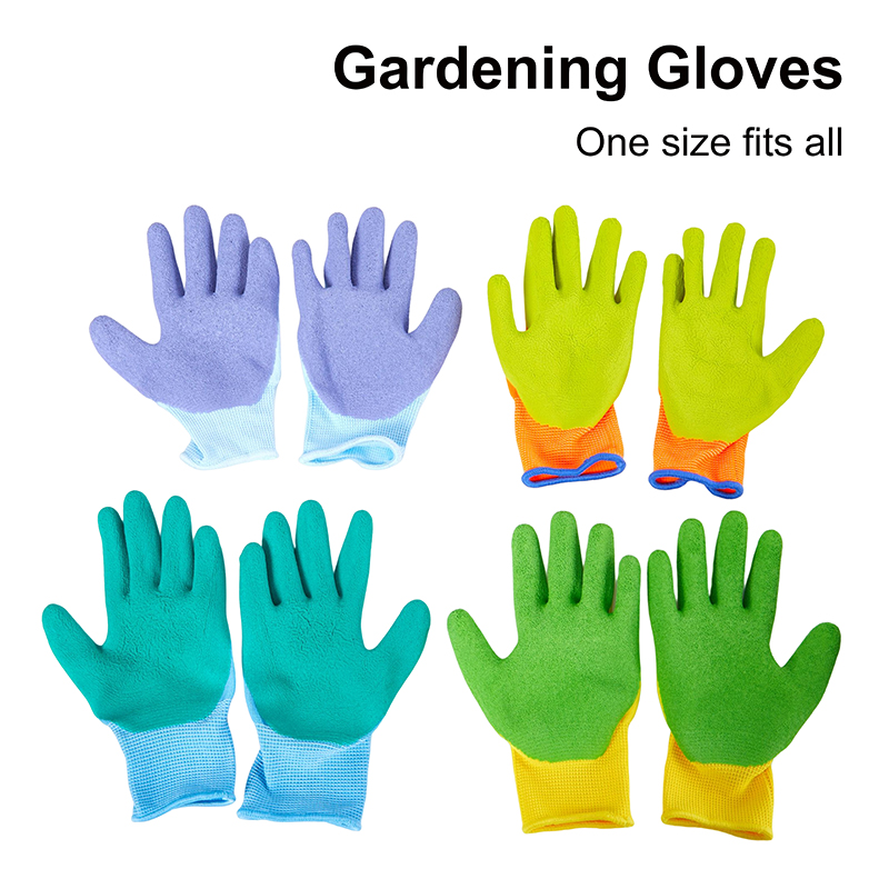 Gardening Glove Waterproof - 1 Para Oddychających Dziecięcych Rękawic Ogrodniczych,