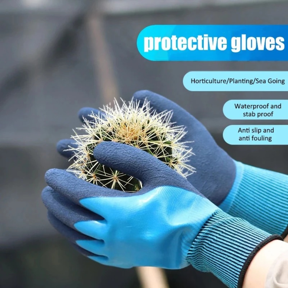 Gardening Glove Waterproof - Rękawice ogrodnicze antyprzebiciowe, wodoodporne do sadzenia