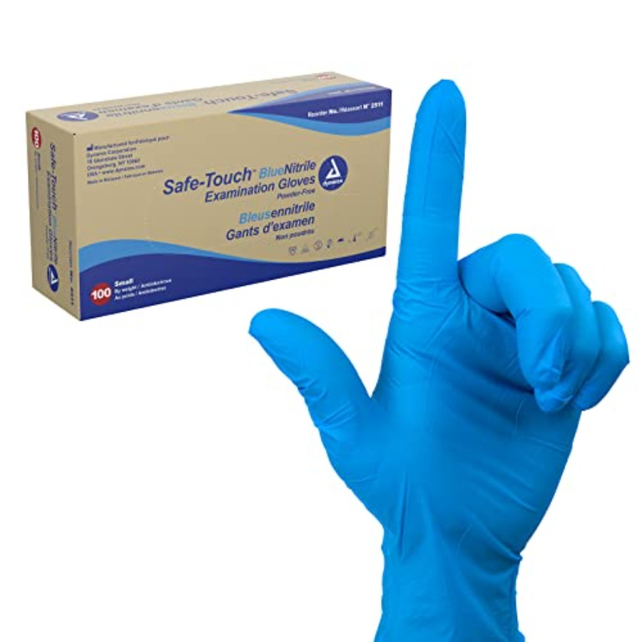 Exam Glove Nitrile - Jednorazowe nitrylowe rękawice do badań Safe-Touch,