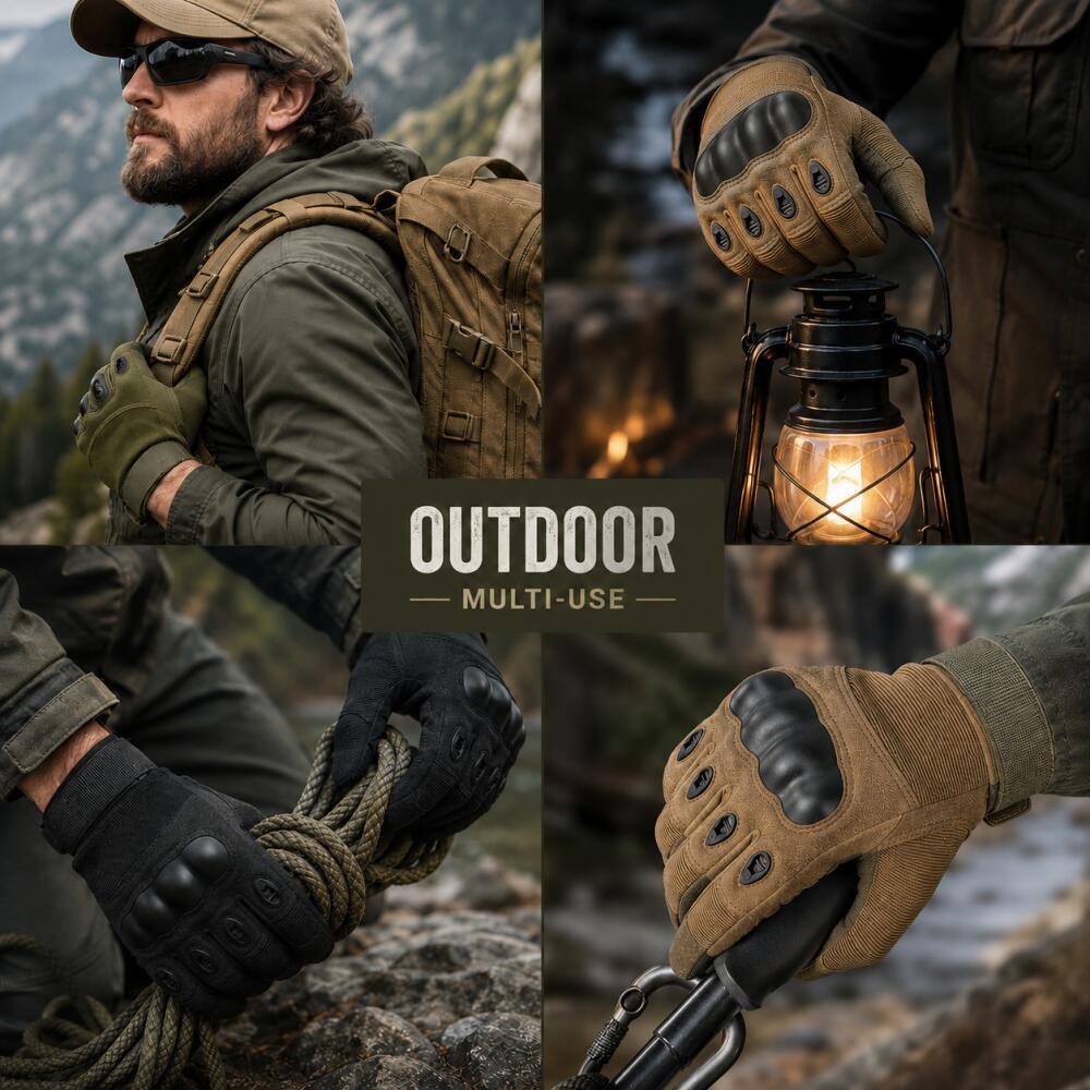 Work Glove Impact - Rękawice taktyczne treningowe odporne na uderzenia,