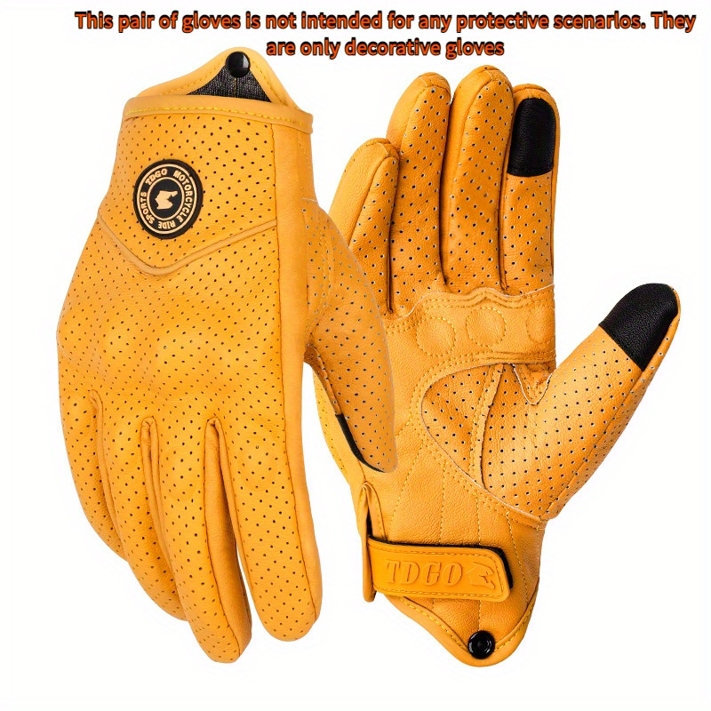 Gardening Glove Waterproof - Rękawice motocyklowe wiatroodporne i wodoodporne skórzane