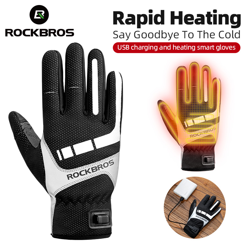 Heat Resistant Glove - ROCKBROS podgrzewane rękawiczki zimowe rękawiczki rowerowe
