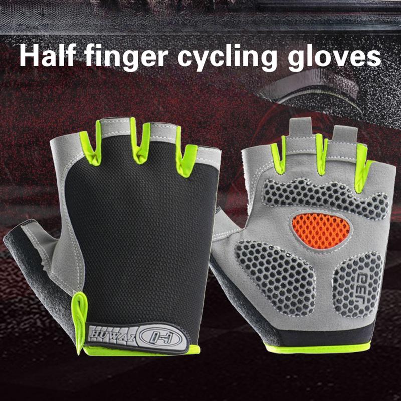 Cycling Glove Padded - Hurtowe rękawiczki rowerowe bez palców męskie