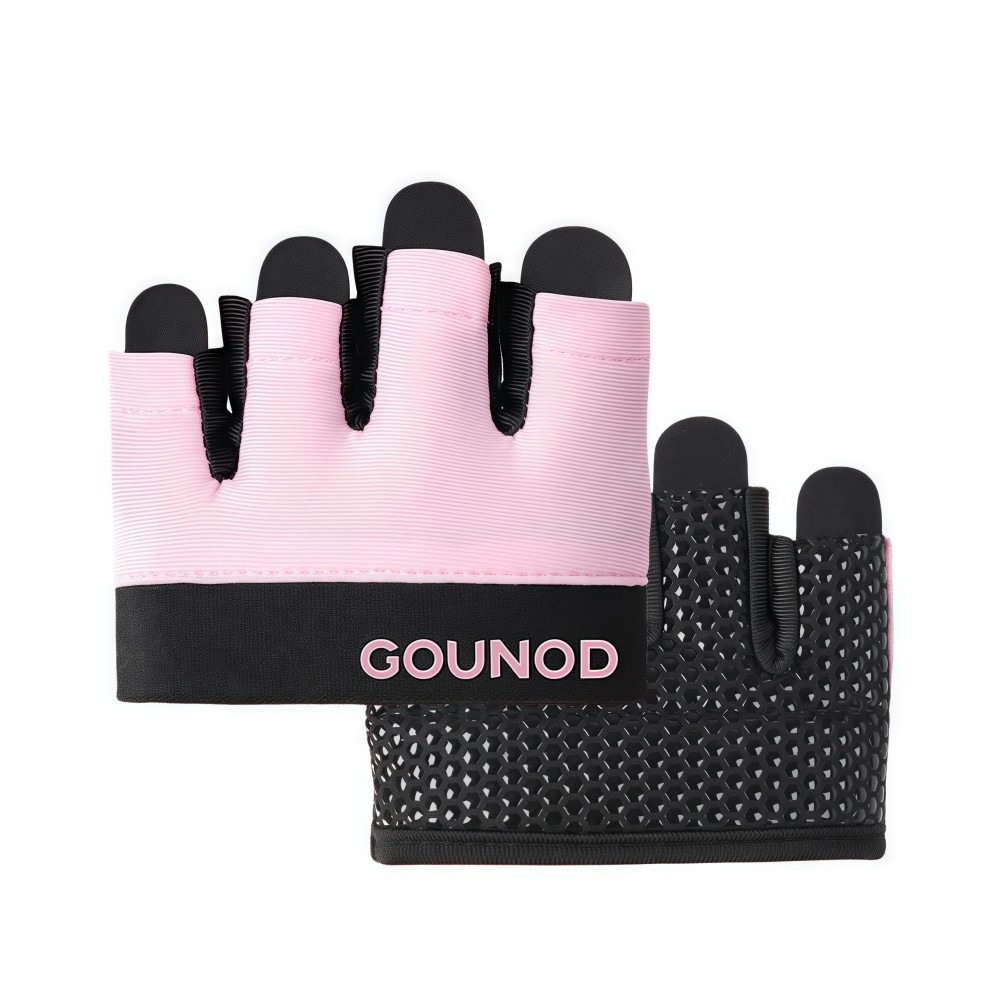 Workout Glove Gym - Rękawiczki rowerowe z odkrytymi palcami, antypoślizgowe,