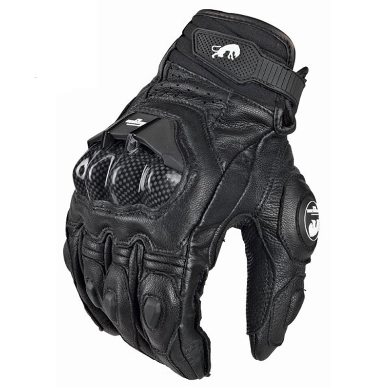 Leather Driving Glove - Męskie 4 sezonowe jazdy Supertech czarne