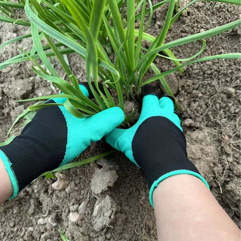 Gardening Glove Waterproof - Rękawice ogrodnicze z wbudowanymi pazurami, wodoodporne