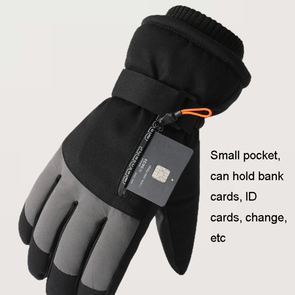 Ski Glove Waterproof - Wiatroodporne, ciepłe zimowe rękawice dotykowe, pogrubione