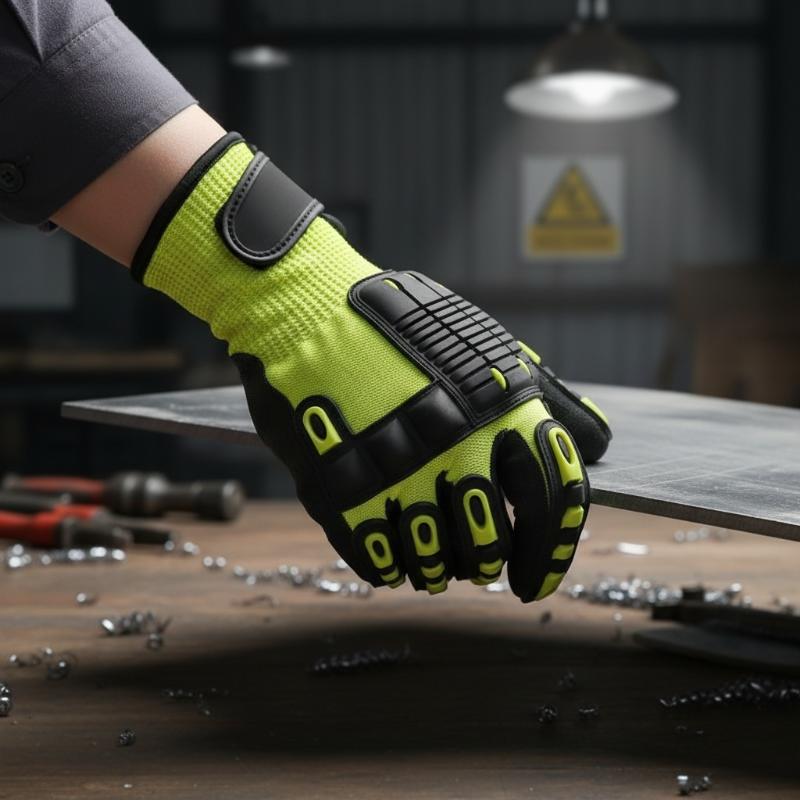 Work Glove Impact - Rękawice robocze ochronne odporne na przecięcia,