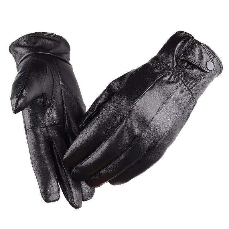 1 para męskie ze skóry PU zimo – Leather Driving Glove recenzja i cena