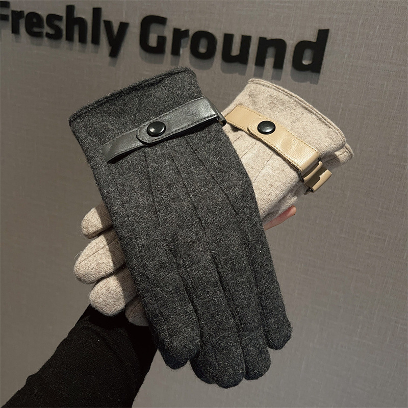 Rękawiczki męskie wełniane z p – Wool Glove Lined recenzja i cena