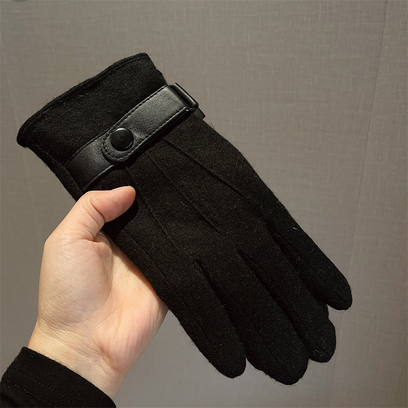 Rękawiczki męskie wełniane z p – Wool Glove Lined recenzja i cena