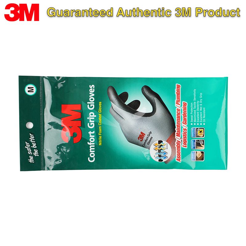 Rękawice robocze 3M Comfort Gr – Nitrile Mechanic Glove recenzja i cena