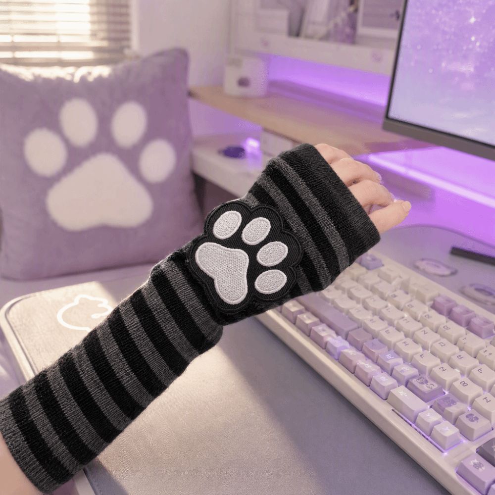 Urocze rękawiczki bez palców w – Fingerless Glove Knit recenzja i cena