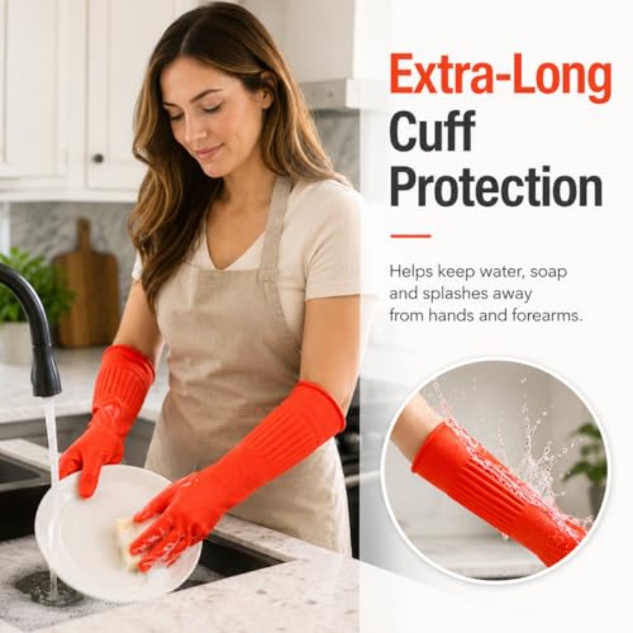 Gumowe rękawice do mycia naczy – Dish Glove Rubber recenzja i cena