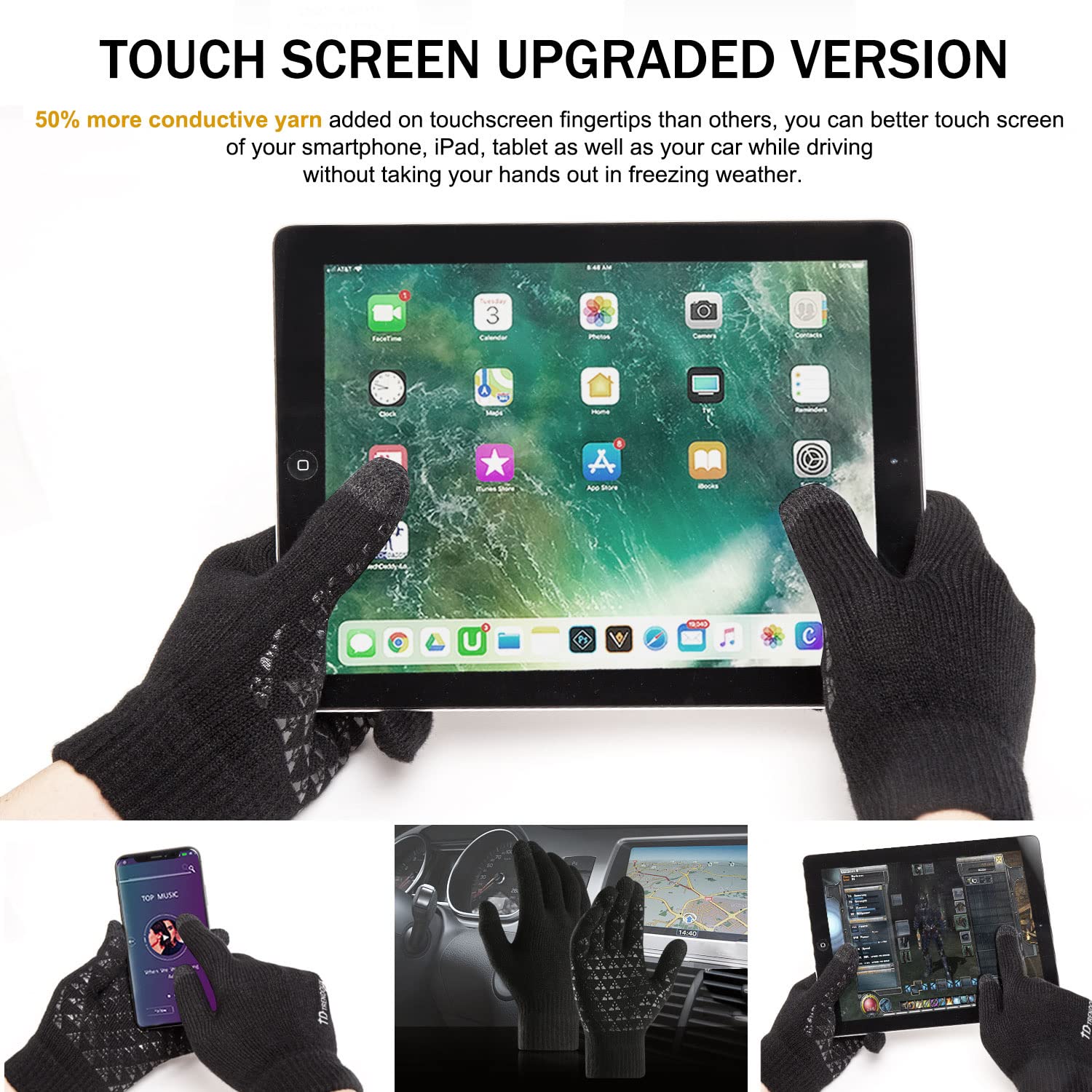 1-5Pairs Zimowe rękawice do bi – Magic Touch Glove recenzja i cena