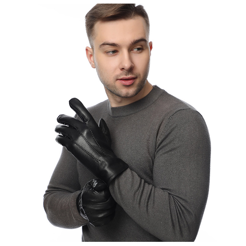 Męskie zimowe rękawice z prawd – Wool Glove Lined recenzja i cena
