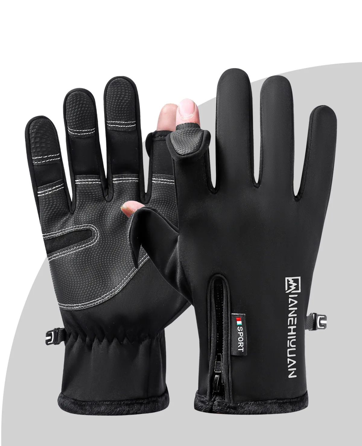 Rękawice rowerowe męskie dotyk – Ski Glove Waterproof recenzja i cena
