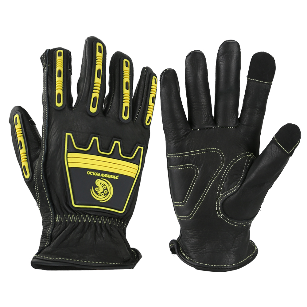 Odporne na uderzenia skórzane  – Work Glove Impact recenzja i cena