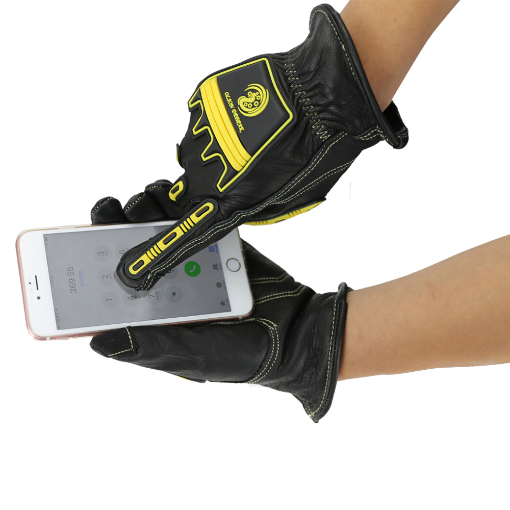 Odporne na uderzenia skórzane  – Work Glove Impact recenzja i cena