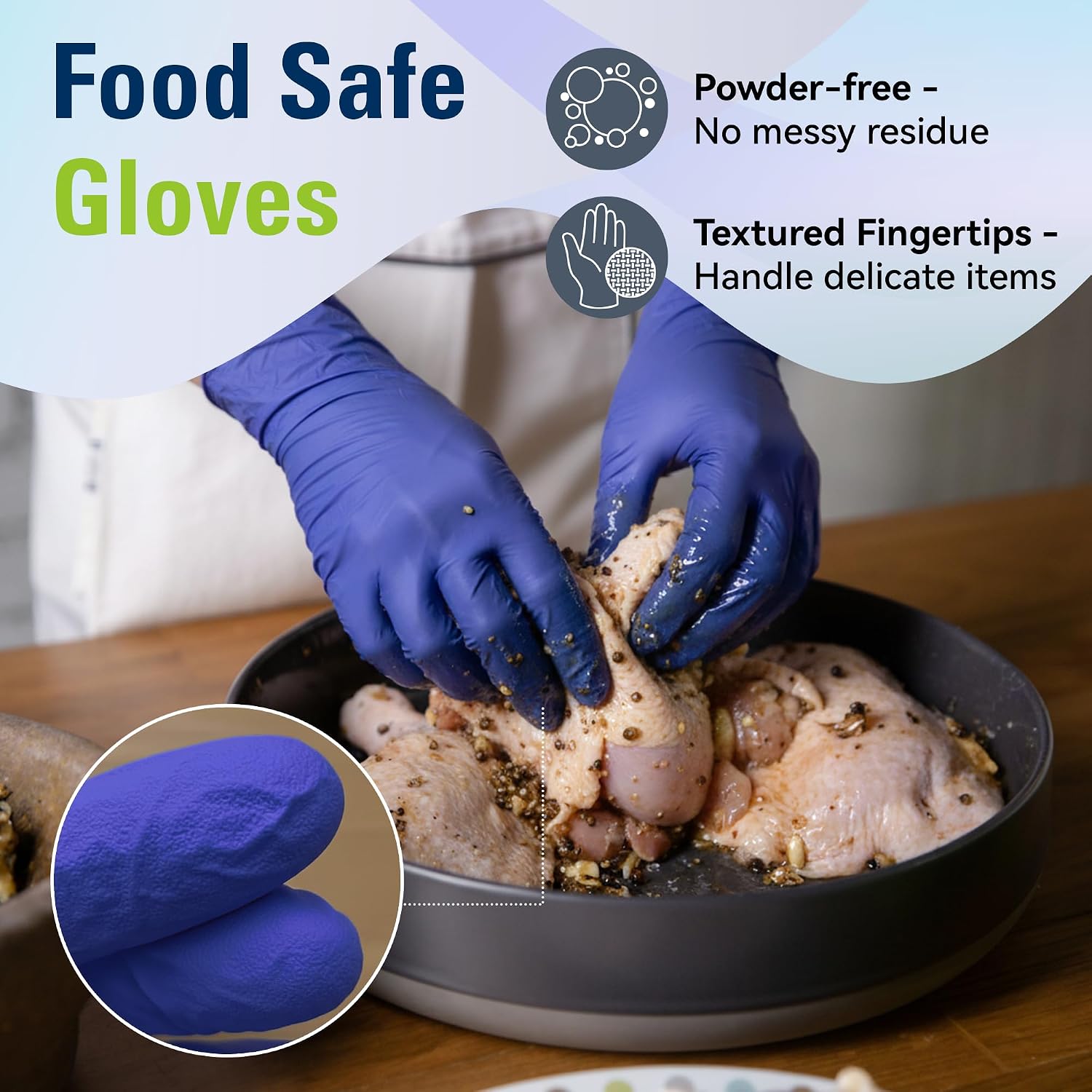 Jednorazowe rękawice nitrylowe – Rubber Glove Cleaning recenzja i cena