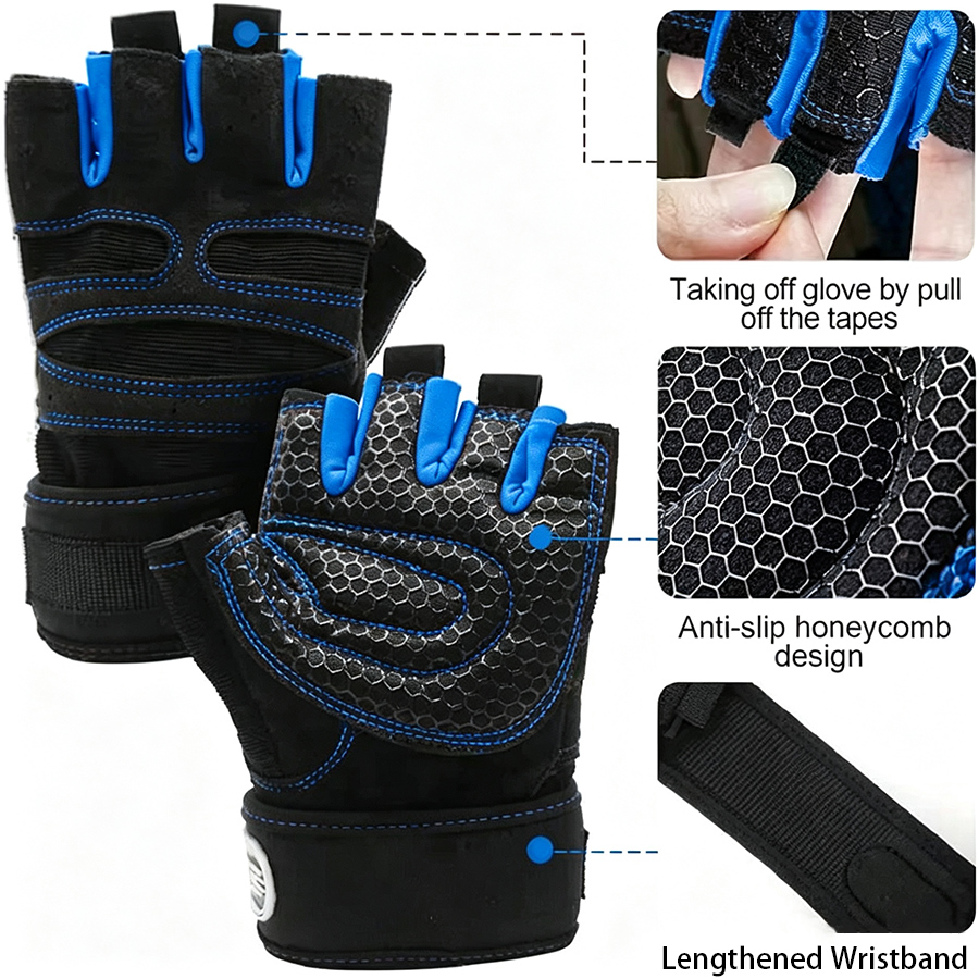 3 Pary Antypoślizgowych Rękawi – Workout Glove Gym recenzja i cena