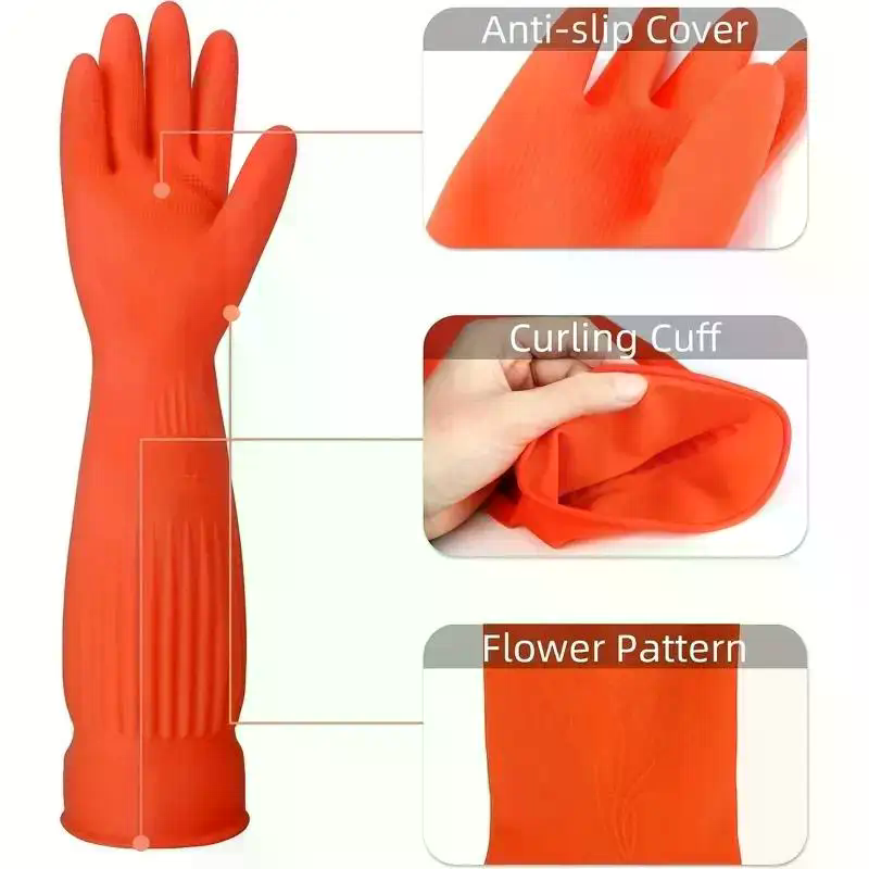 Długie, wielokrotnego użytku g – Dish Glove Rubber recenzja i cena