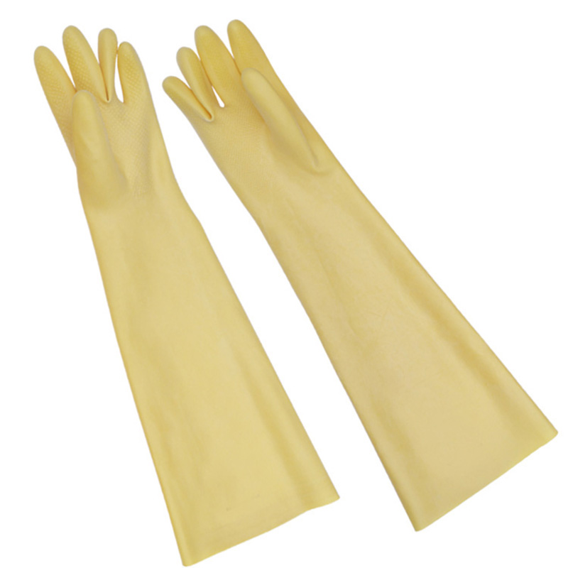Długie gumowe grube lateksowe  – Dish Glove Rubber recenzja i cena