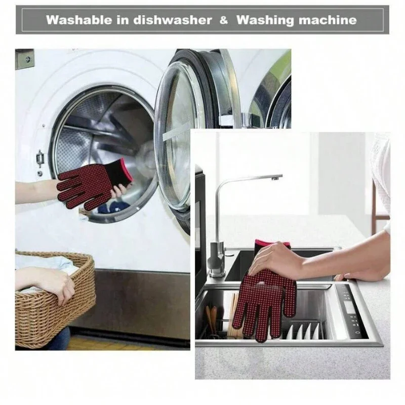 1 Para Antypoślizgowych Siliko – Oven Mitt Silicone recenzja i cena