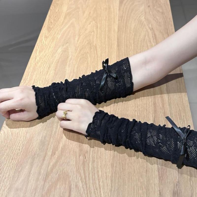 Damskie gotyckie rękawiczki be – Fingerless Glove Knit recenzja i cena