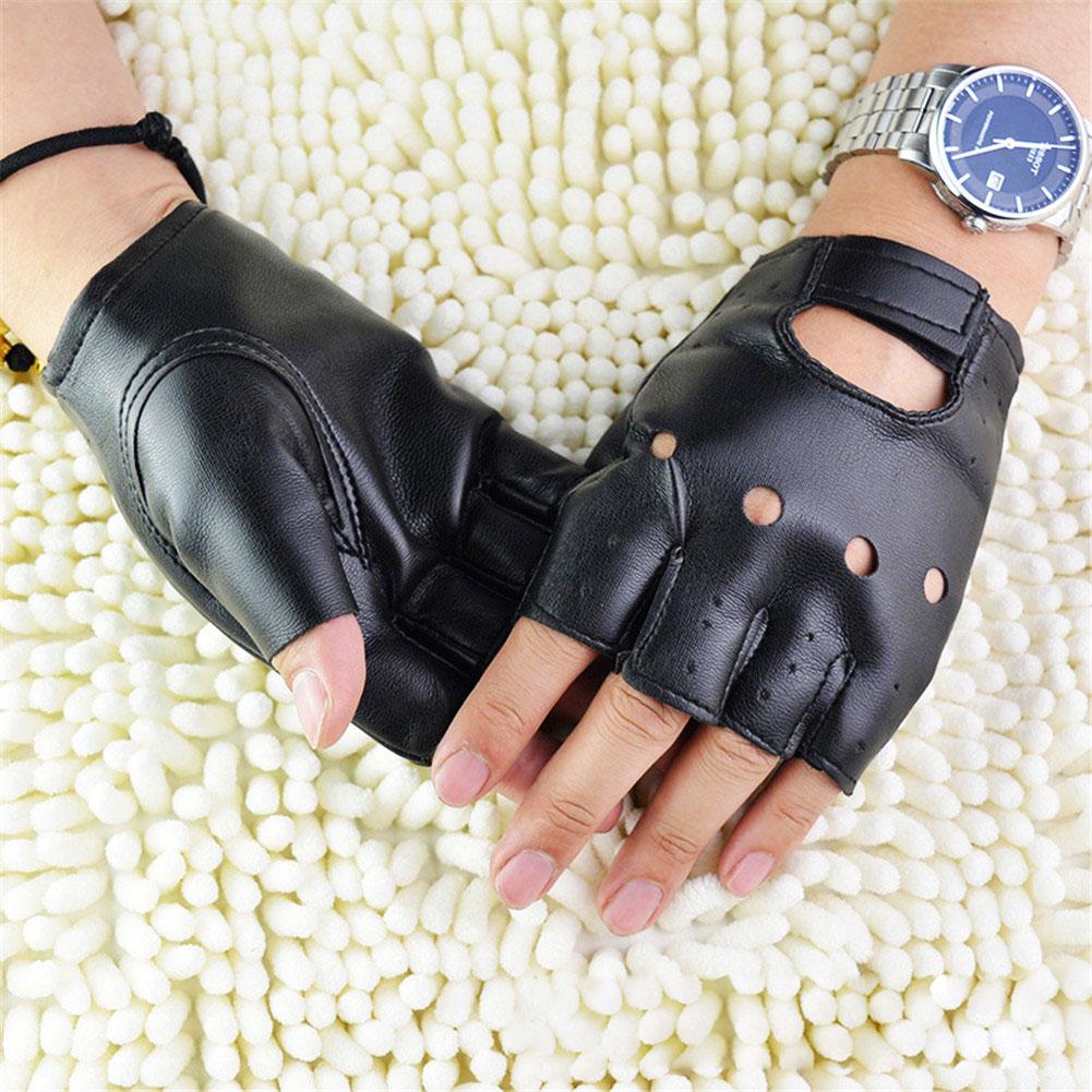 Rękawiczki bez palców unisex,  – Leather Driving Glove recenzja i cena