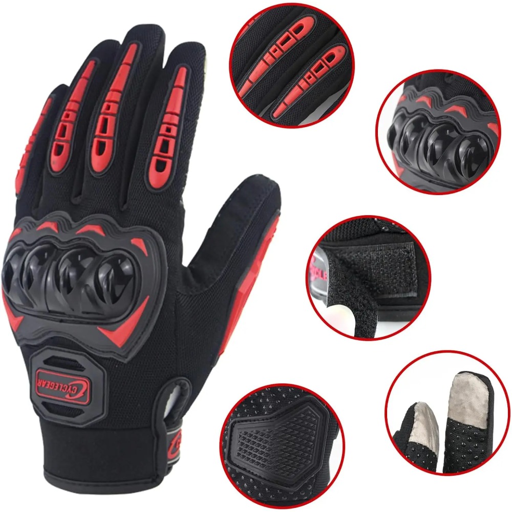 Rękawice motocyklowe letnie od – Motorcycle Glove Knuckle recenzja i cena