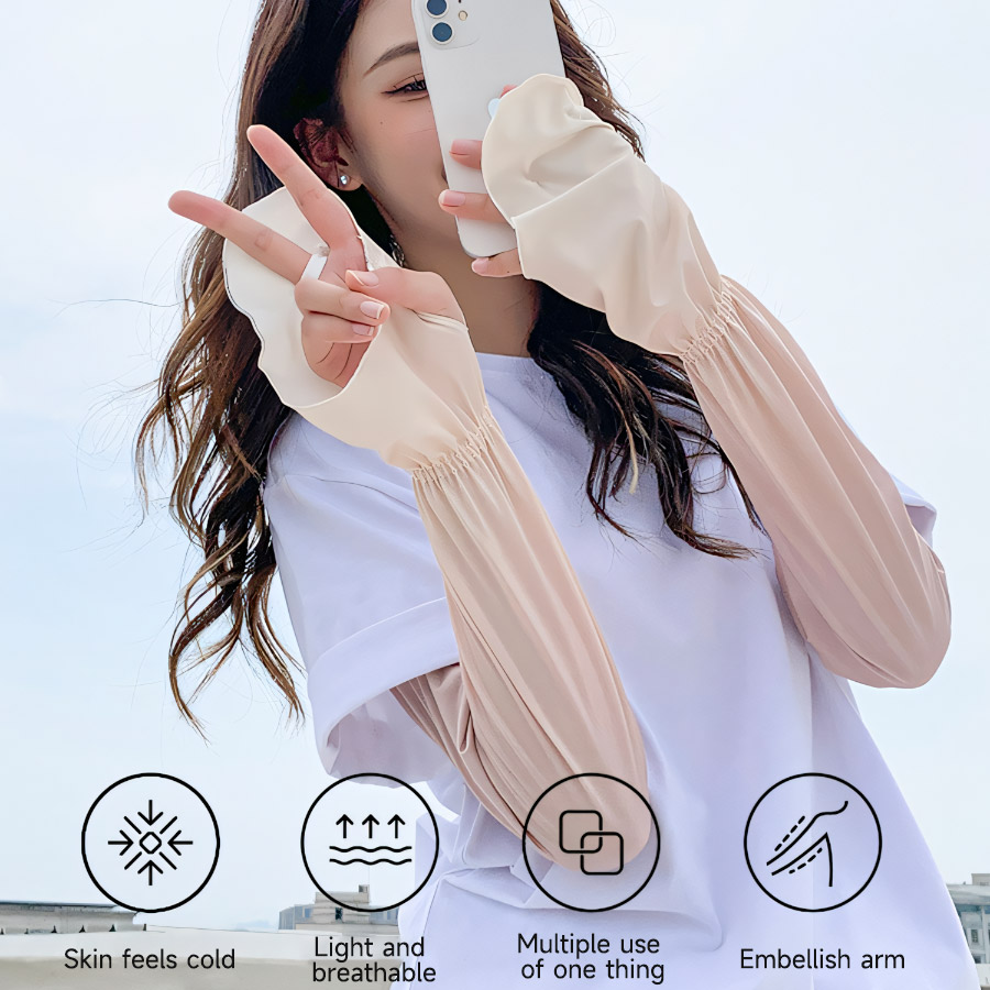Jazda Rękawy przeciwsłoneczne  – Fingerless Glove Knit recenzja i cena