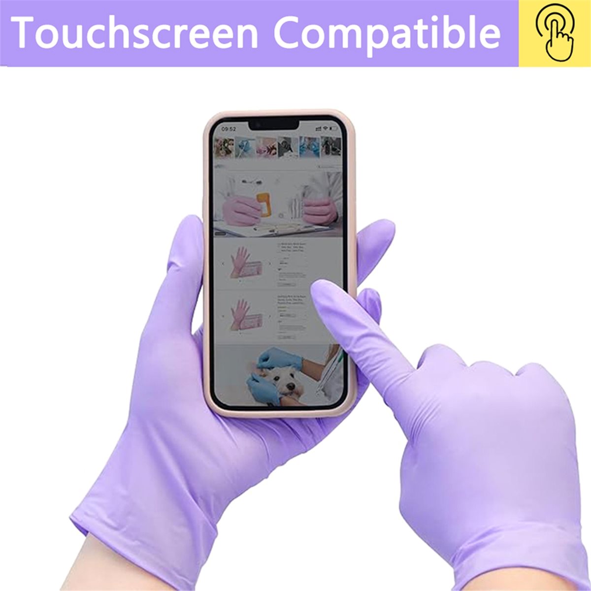 Rękawice nitrylowe HITL, 100 s – Exam Glove Nitrile recenzja i cena