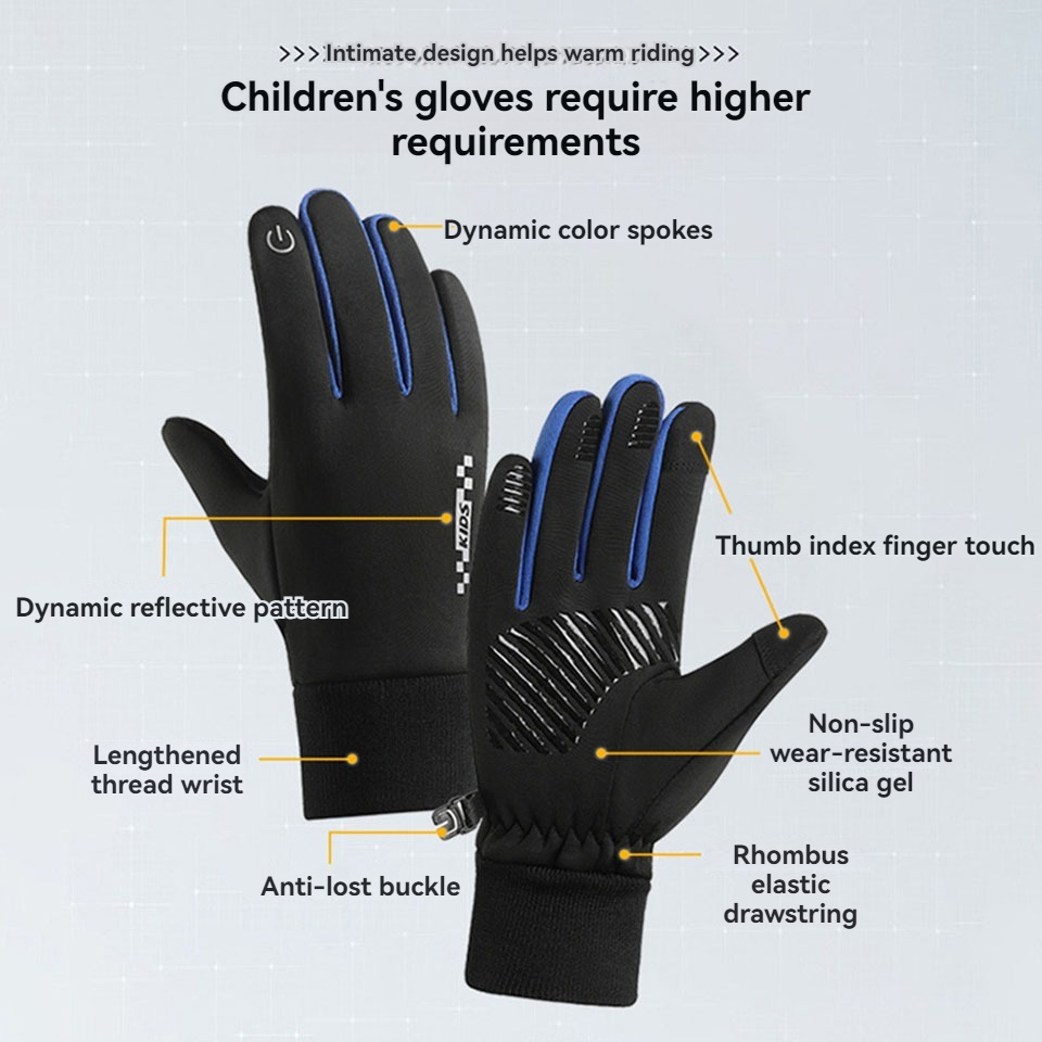 Zimowe rękawiczki dziecięce Wy – Ski Glove Waterproof recenzja i cena