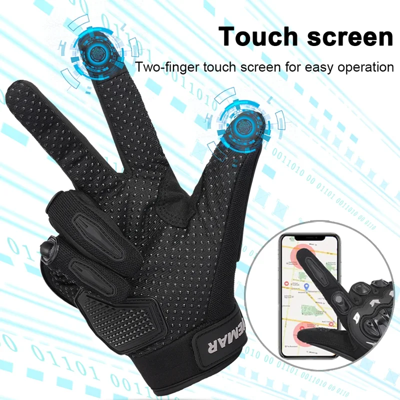 Rękawice motocyklowe z pełnymi – Motorcycle Glove Knuckle recenzja i cena