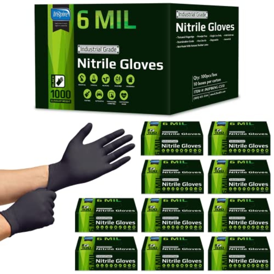 Rękawice Inspire HEAVY DUTY OR – Nitrile Mechanic Glove recenzja i cena