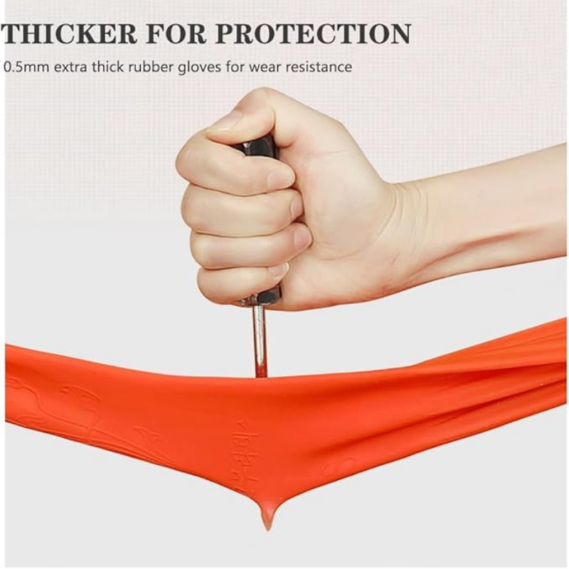 Rękawice gumowe do czyszczenia – Dish Glove Rubber recenzja i cena