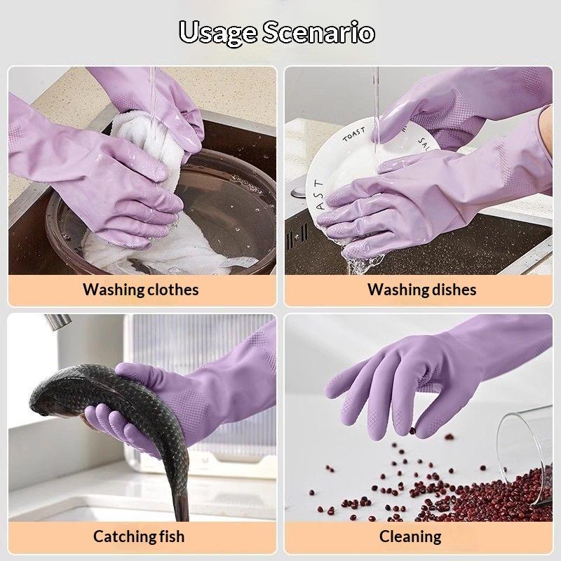 1 Para Lateksowych Rękawic do  – Dish Glove Rubber recenzja i cena