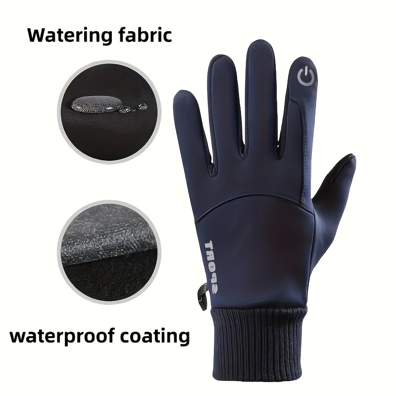 Zimowe rękawice rowerowe wiatr – Ski Glove Waterproof recenzja i cena